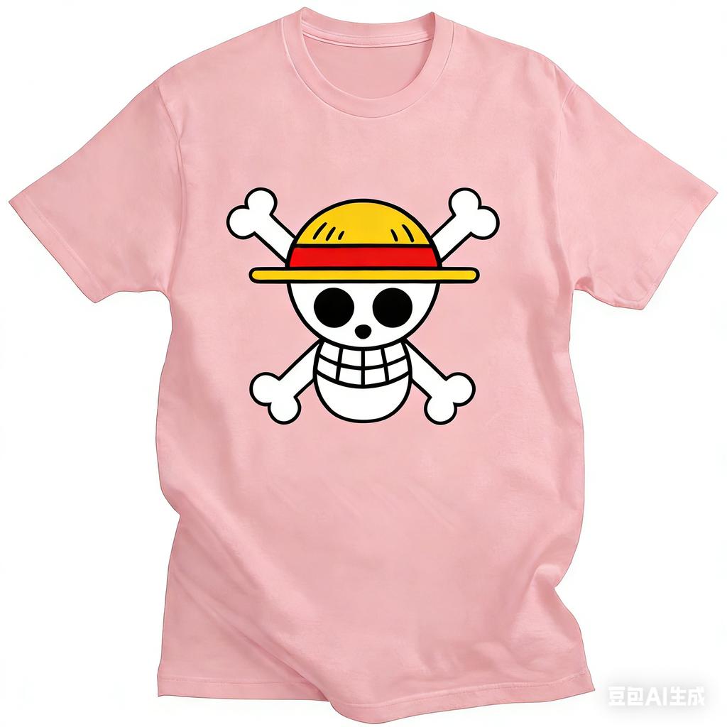 One Piece Monkey D Luffy Japanese Anime Summer Kids Tshirt for 312 Years Short Sleeve High Quality