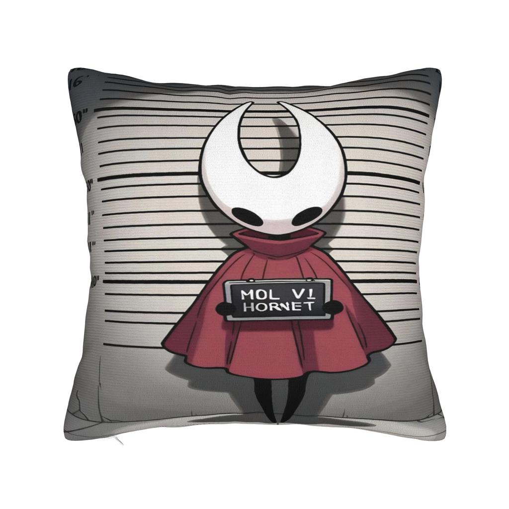 Hollow knight Cartoon Game Knight and Hornet Pillowcases Fashion Pillow Case For Office Car Home Decor Comfy Pillow Cover