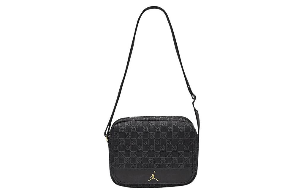 Jordan Polyester Crossbody Bag, Monogram Bag, Shoulder Bag Regular Unisex Black FJ6790-010