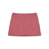 MOAA Bubbly Gingham Skort (Red)