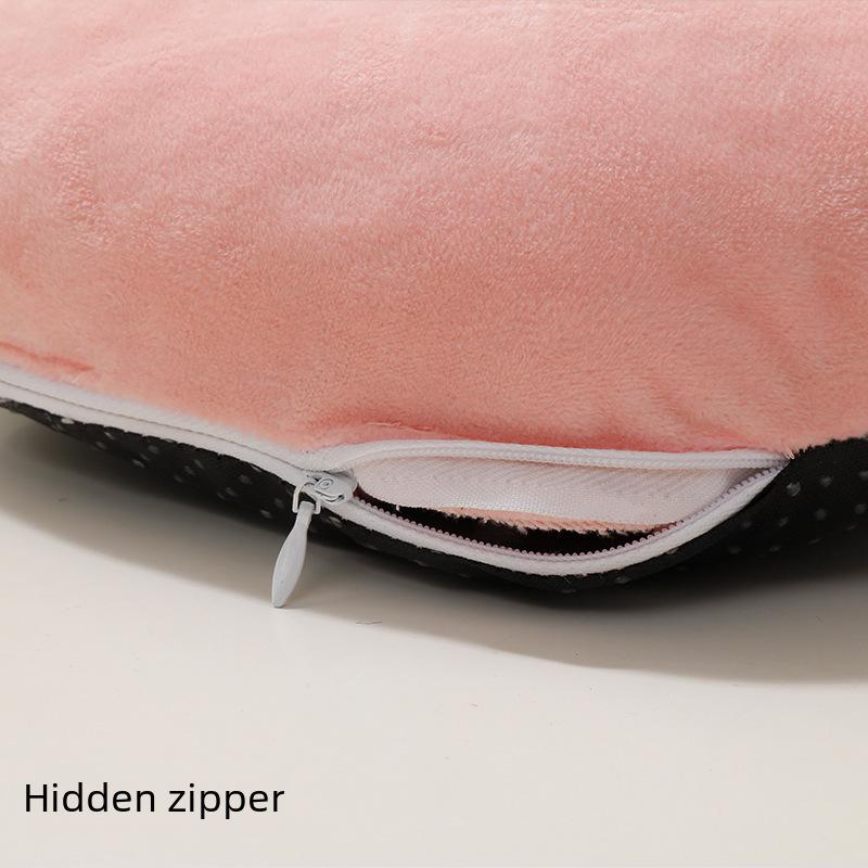 Chauffe-pieds en peluche alimenté par USB: Chauffage électrique simple et confortable pour l'hiver