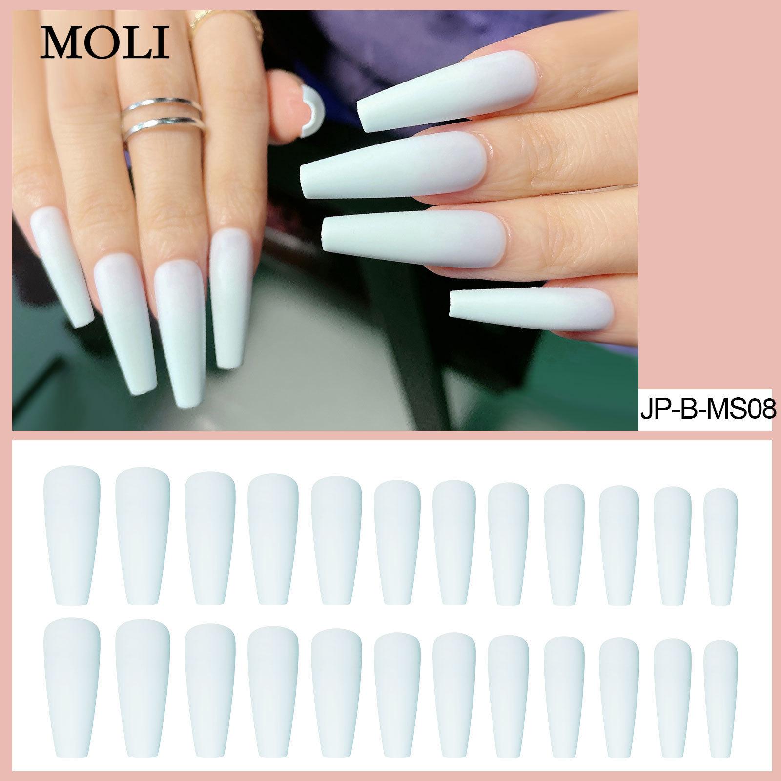 

24PC Накладные ногти Наклейки на ногти Нажмите на полное покрытие Накладные ногти