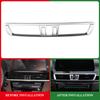ABS Car Center Console Air Conditioning AC Outlet Decoration Cover for BMW X1 F48 2016 -2020 Vent Trim Frame Sticker Accessories