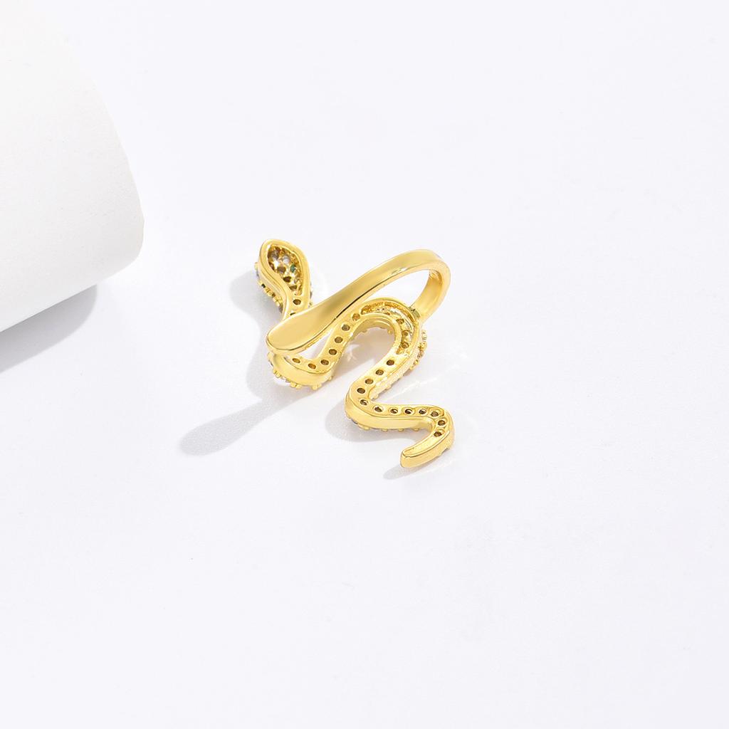 Personalized Temperament Earrings, Unique Personality, Spirit Snake, No Ear Hole, Ear Bone Clip, Fashionable Ear Clip