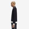 Fred Perry [Sharp] Contrast Tip Knit - Black Afpm253K316-102