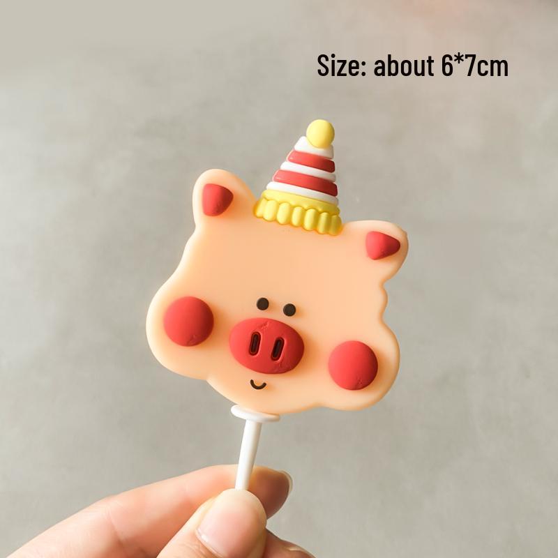 Mother's Day Cake Decor: Cute Mom & Bestie Ornaments - Internet Celebrity Duck Plug-in.