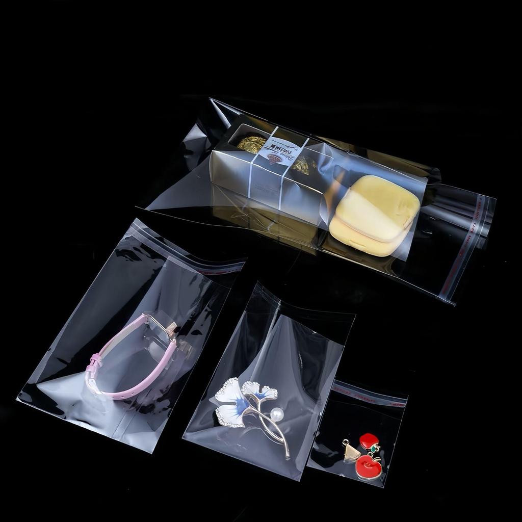 Transparente Selbstklebende OPP Kleiderbeutel, Grenzüberschreitende Kunststoffverpackung, Selbstversiegelnd