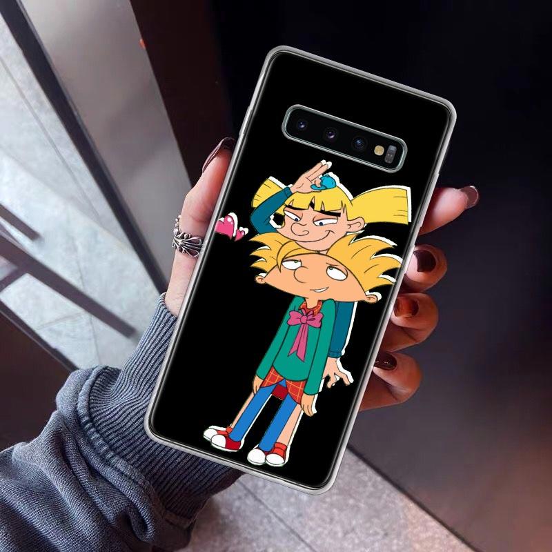 Hey Arnold Phone Case For Samsung Galaxy S26 S25 Edge S24 S23 Ultra S22 Plus S21 S20 FE Soft TPU Back Cover Funda Galaxy S25 Edg