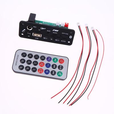 1 Set 2*3W/5W Amplifier Audio Player Bluetooth Mp3 Decoder Board 5V Diy Mp3 Player Car Fm Radio Module Tf Usb Mic Record Call