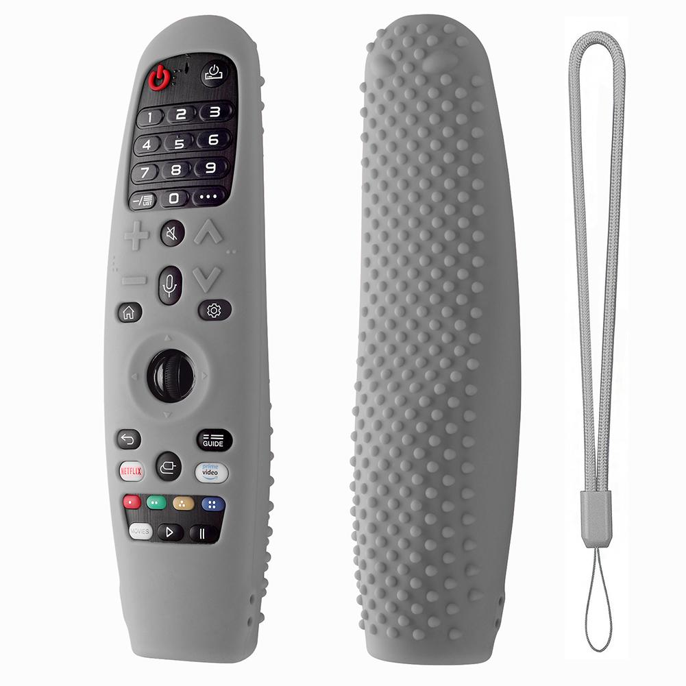 Remote Control Case Soft Silicone Protective Cover Replacement Sleeve For LG Smart TV AN-MR650A600 20GA 19BA