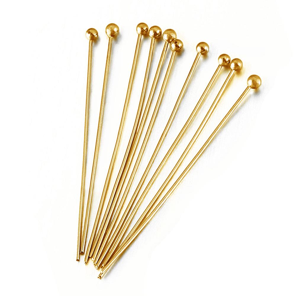 100pcs 50pcs Stainless Steel Headpin DIY Jewelry Accessories Earrings Beading Eye Pin Flat Head Pins For Jewelry Making Supplies