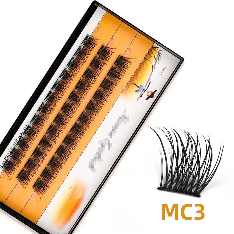 1 Box/36 Bundles of 40D Fake Eyelashes Mink Individual  Eyelashes Natural Thick lashes,Eyelash Extensions for Make Up