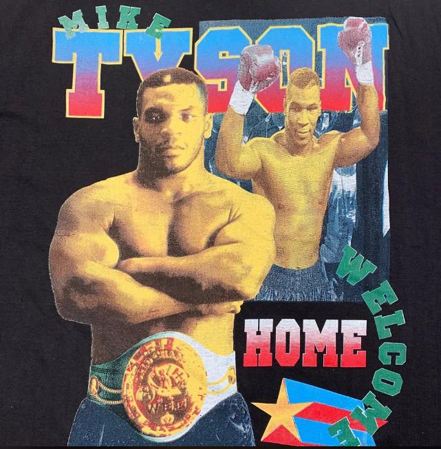 Майк Тайсон Добро пожаловать домой Мужская Хлопковая Унисекс Футболка Все Размеры XXL