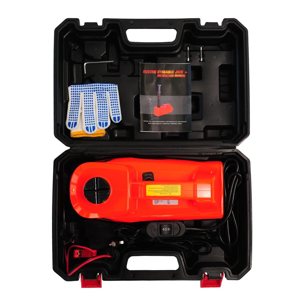 5T 12V Electric Car Jack 155-530mm High Lifting Car Jack Electric Hydraulic Jack for Sedan and SUV