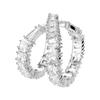 Swarovski Hyperbola Pattern Design Cubic Zirconia Ring Women ring Silver 5677631