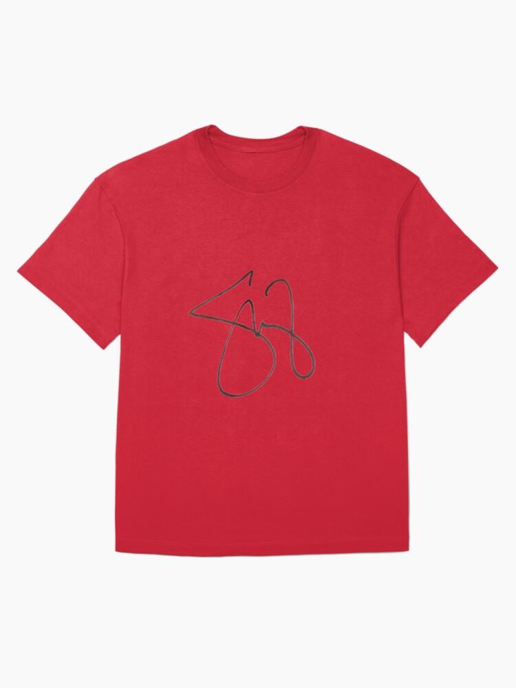 selena gomez signature overlay Oversized T-Shirt