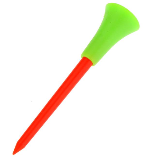 High-Quality Two-Tone Plastic Golf Tees In Mixed Colors - 83/70/54mm