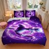 3Pcs Magical Cosmic Dance Bedding Set Quilt Cover Pillowcase Home Christmas Xmas Halloween Gift 1 Duvet Cover 2 Pillowcase M928542