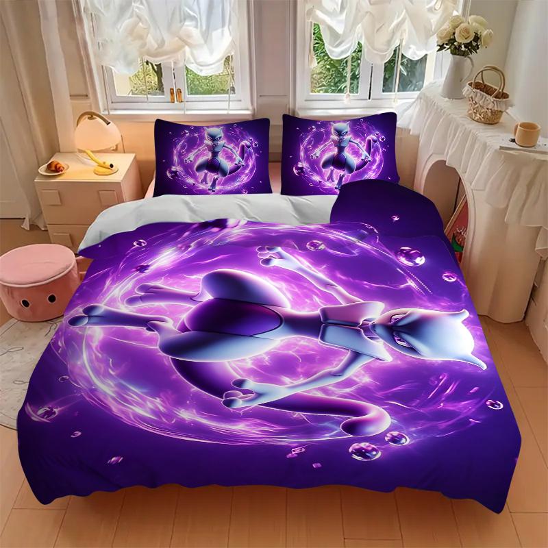 3Pcs Magical Cosmic Dance Bedding Set Quilt Cover Pillowcase Home Christmas Xmas Halloween Gift 1 Duvet Cover 2 Pillowcase M928542