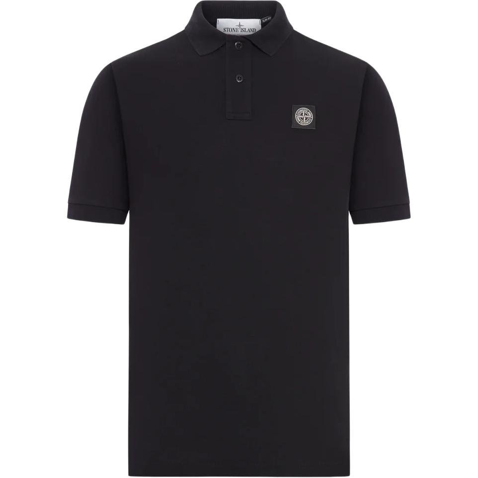 Stone Island Short Sleeve Logo Button Solid Polo Shirt Men tops L1S152200008S0017-V0029 L