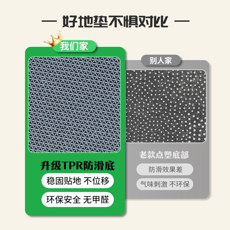 Household Entry Door Floor Mat Can Be Cut, Dirt-Resistant And Easy To Take Care Of, Entrance Door Floor Mat, Non-Slip Door Mat, Door Carpet