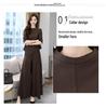 Autumn 2025 Women's Chic Slim Skirt and Pants Two-Piece Suit