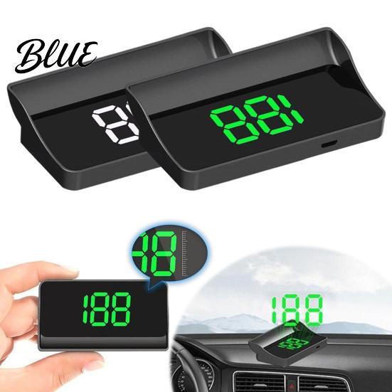 Truck Speed Tracking Device Smart in Car HUD Speedometer with GPS/BDS Navigation 10Hz Refresh Rate MPH Heads Up Display Display Universal