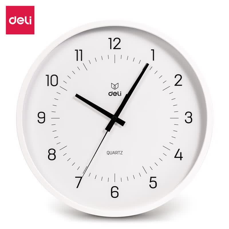 Deli 14-inch New Chinese Style Quartz Wall Clock