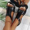 Fashion Women Flat Sandals 2025 Summer New Fashion Shallow Sandals Comfortable Lightweight Outdoor Beach Sandals  for Women