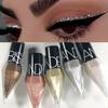 Diamond Shiny Eye Liners Ögonskugga Vattentät Silver Rose Guld Färg Glitter Paljetter Eyeliner Ögonskugga Makeup Skönhet Kosmetika