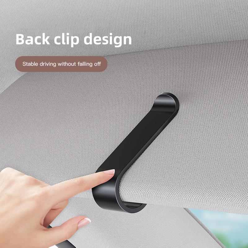 BBDT7 Car Sun Visor Glasses Clip Sunglasses Storage Bracket For Kia Sportage Seltos Sorento XCeed Proceed Borrego Cadenza Carnival Ray