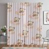 Rilakkumas Anti-mosquito Curtains for Living Room Curtain Partition Home Interior Curtains 2 Pieces Shades Halloween Decoration