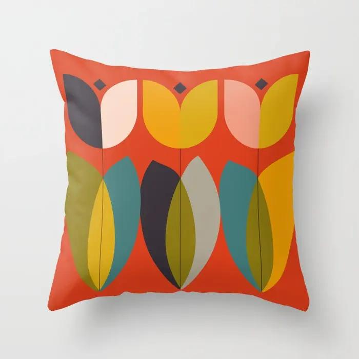 Bedroom Living Room Decoration Home Decor Abstract Pattern  Sofa Cushion Cover