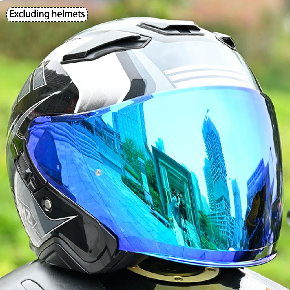 Motocyklové helmy Vízor Čočky helem Vízory Pokovení Ochrana proti UV Zorník pro helmu SHOEI J-CRUISE 1-3 J-FORCE4 Díly helem