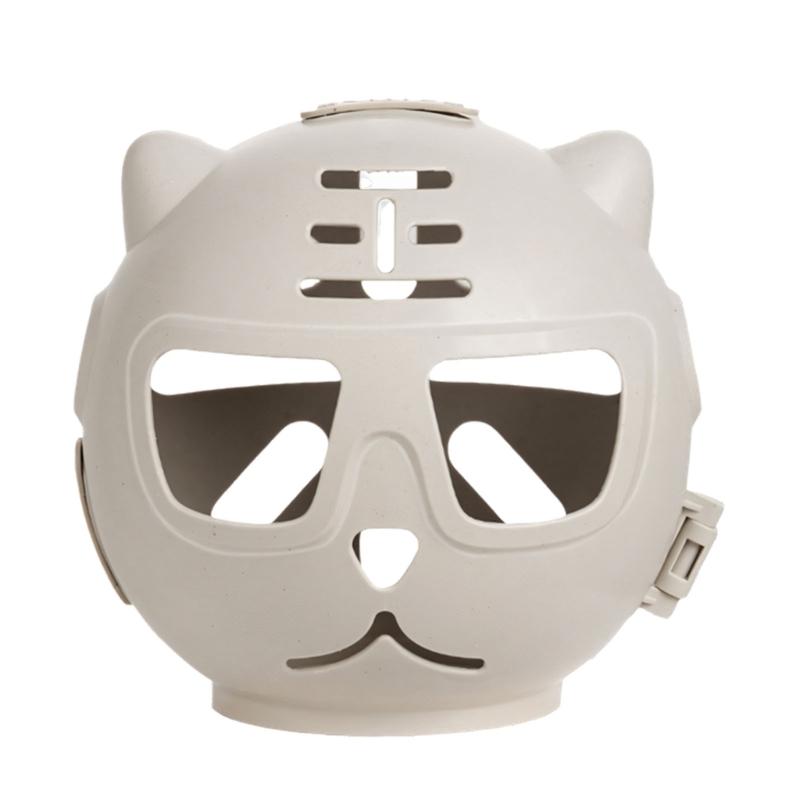 Cats  Helmets Cover for Recovery Healing Protective Hard Space Headgear Licking Wound Clear Helmets