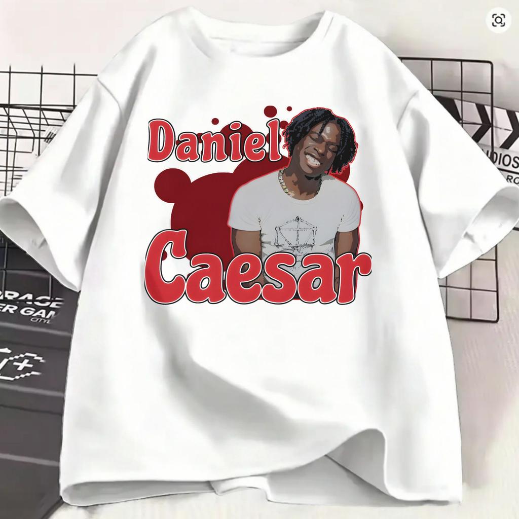 Daniel Caesar Cotton T Shirt For Unisex Beach Rb Singer Street Style Tshirts Breathable Fashion Tee Shirt Oversized Casual Tops