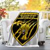 Richmond Tigers Flannel Blanket Soft All-Season Throw, Design for Camping, Car Travel, Hiking Sofa, Bed, Office Perfect Gift for Parties