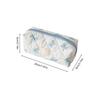 Bow Makeup Bag Multifunctional Cosmetic Organization Portable Bow Pencil Case Colorful Travel Toiletry Bags for Home School