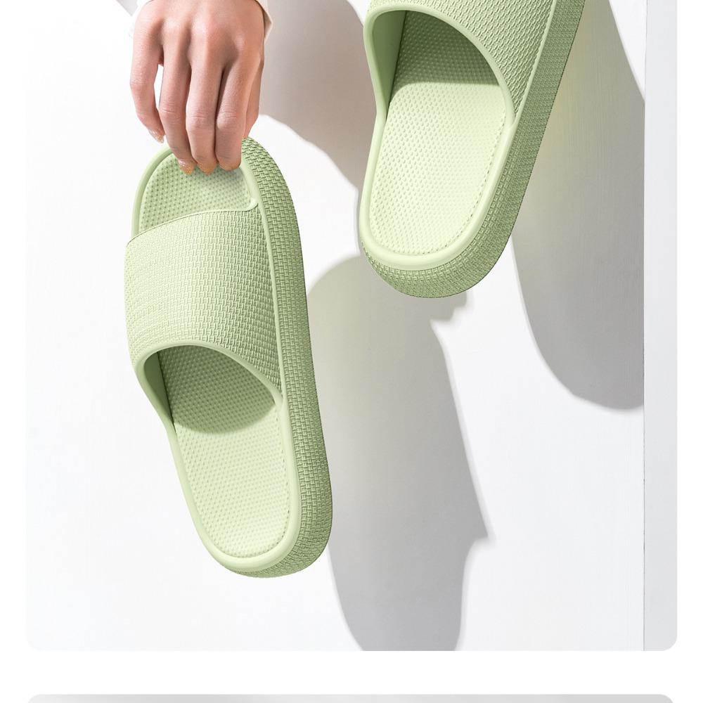 Women's Checkered EVA Slippers, Summer Non-Slip Deodorant Indoor Home Sandals for Men and Women