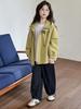 Girls' Stylish 2026 Spring/Autumn Windbreaker for Middle School Students