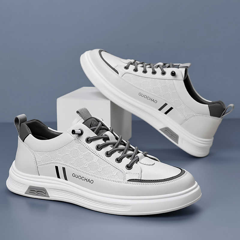 Fashion Round Nose Appearance Increases Designer Boots Men Skateboarding Men's Sneakers 44 Men's Large Size Shoes Sports