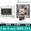 Worldsunlight PV Сонячна DC комбінаторна коробка ht 1 вхід 1 вихід 500в 600в 15/16/20/25/32а для сонячної панельної енергії