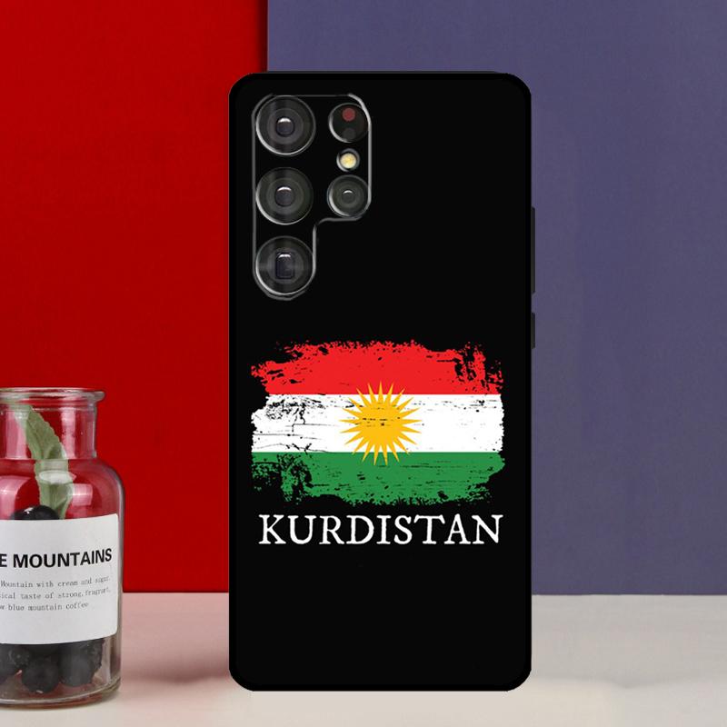 Kurdistan Flag Back Cover For Samsung Galaxy S20 FE S21 FE S22 S23 Ultra Note 20 10 S8 S9 S10 Plus Case