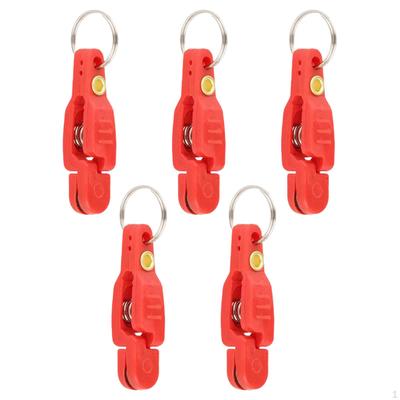 5 Pieces Heavy Tension Snap Release Clips Duty Durable for Sea Fishing Planer Board Downrigger