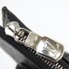 Used LOUIS VUITTON Coin Case Coin Card Holder M30271 Monogram Eclipse/Taiga Noir Black Accessory