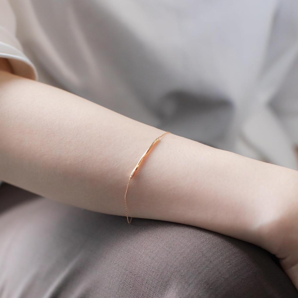 K10 yellow gold bracelet [Estelle] WEB-limited 0502-0492-0019-0000