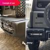 Suzuki Jimny 2018+ Black Warrior ABS Taillight Protection Cover