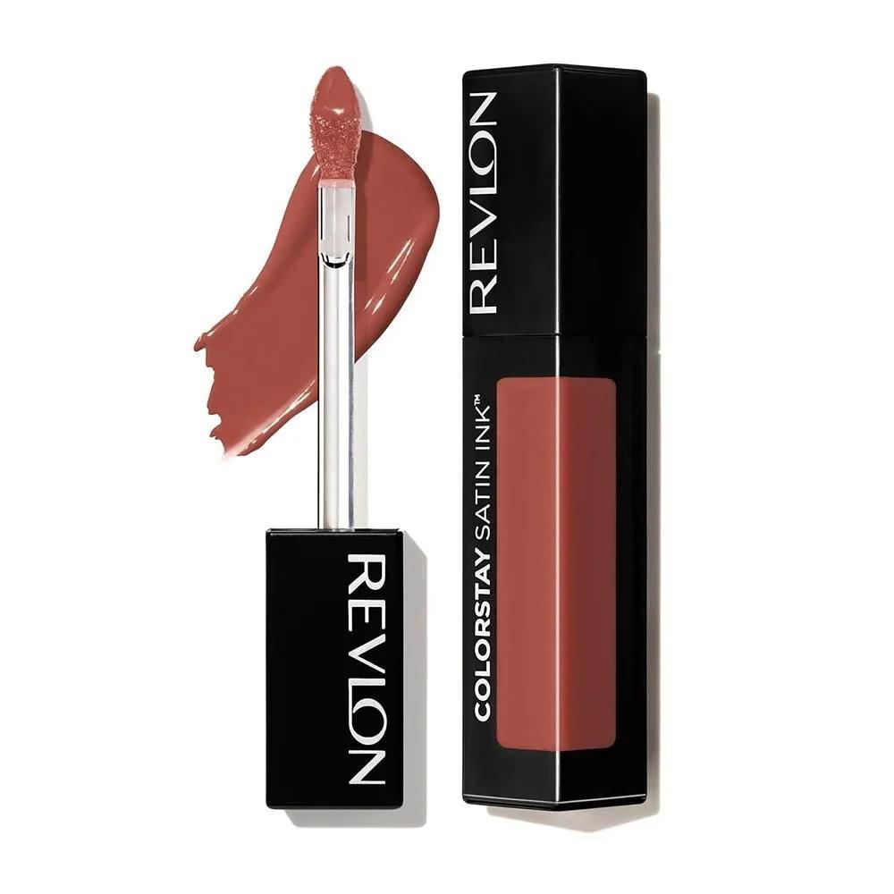 Revlon ColorStay Satin Ink 1 Pack 038 Citrine Queen REVLON ColorStay Satin Ink Crown Jewels Liquid Lipstic
