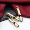 Brass Outdoor Emergency with Keychain, for Hiking and Referees