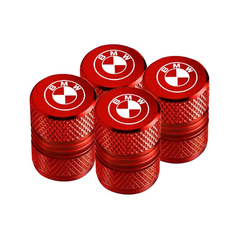 2026 Hot 4Pcs Alloy Car Styling Wheel Tire Valve Caps Cover For BMW M Sports E36 E39 E46 E60 E90 E90 F10 F30 G20 G21 G30 G11 F15 Sticker